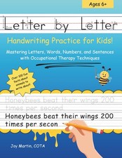 Letter by Letter - Handwriting Practice for Kids: Mastering Letters, Words, Numb