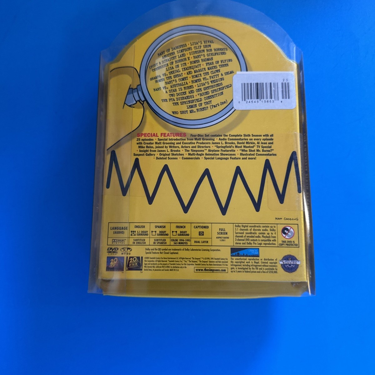 The Simpsons - Season 6 (DVD, 2009, 4-Disc Set) for sale online | eBay