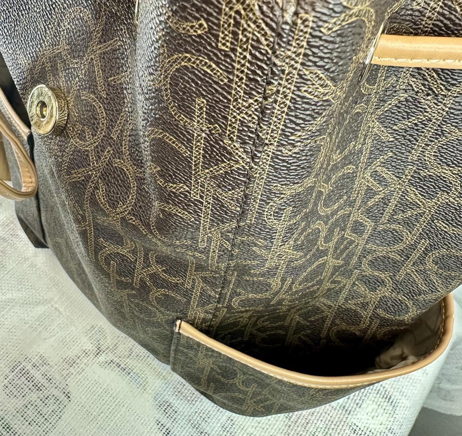 Calvin Klein Monogram Backpack - image 4