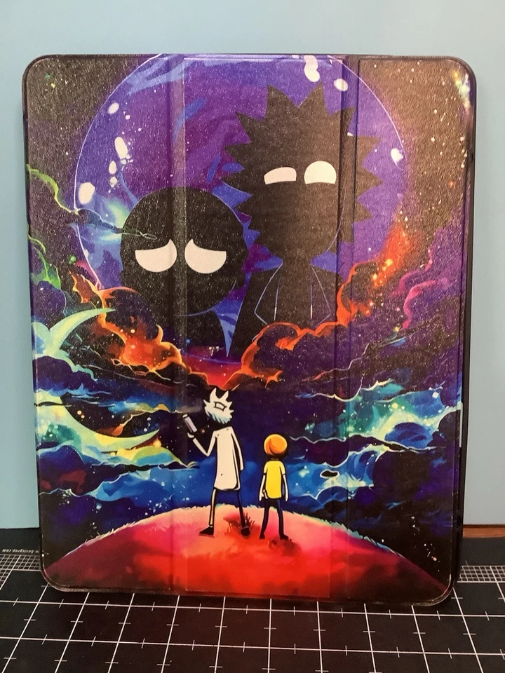 Funda para Tablet Rick and Morty 13" + Dispositivo DESCONOCIDO, Caja Abierta, sin Mancha Foto 2 de 4