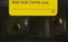 F GENUINE  INSERTS      10PCS                   R390-180612M-PM 4340