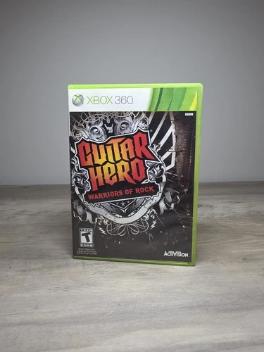 Guitar Hero Warriors of Rock (Xbox 360, 2010) Complete w/ Manual CIB
