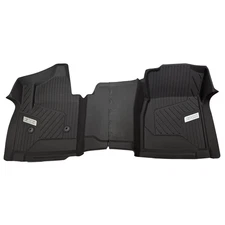 New 17-19 GMC Sierra 1500 2500 3500 Floor Mat Liner All Weather Set Front Black