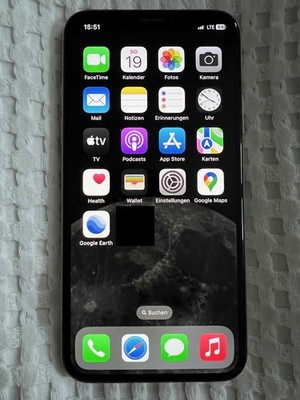 Apple iPhone X - 256GB - Silber/Weiß ohne SIM Lock