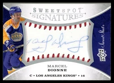 2007-08 UD SWEET SHOT - MARCEL DIONNE - SWEETSPOT SIGNATURES #SBS-MD SSP!!!