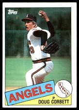 Doug Corbett 1985 Topps #682 Angels MLB READ FREE SHIPPING AutographDen