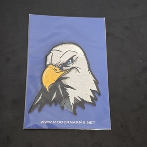 Bald Eagle Embroidered Hook and Loop Morale Modern Arms Patch