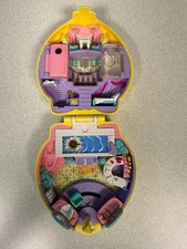 1995 Bluebird Polly Pocket Stylin Salon Compact Only Bluebird Toys