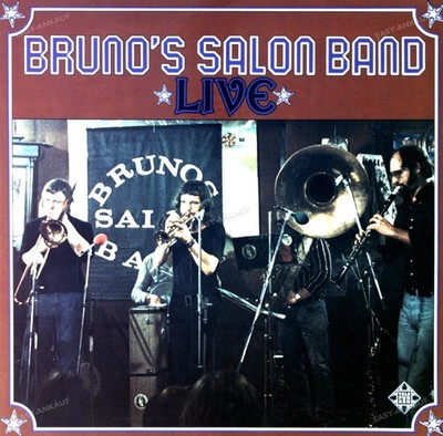 Bruno's Salon Band - Live LP (VG) .