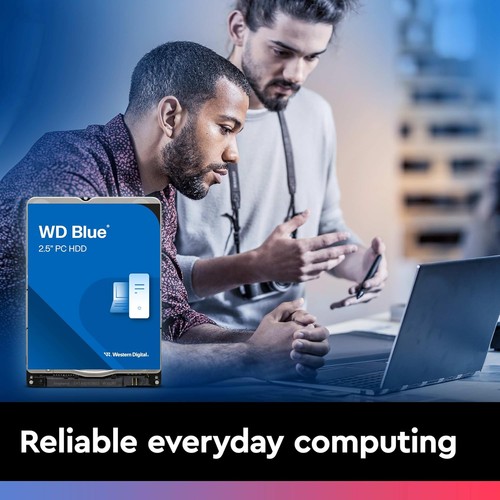 WD Blue 2TB Mobile 2.5" Internal Hard Drive, 5400 RPM Class, SATA 6 GB/s, 128MB - 第 9/10 張圖片