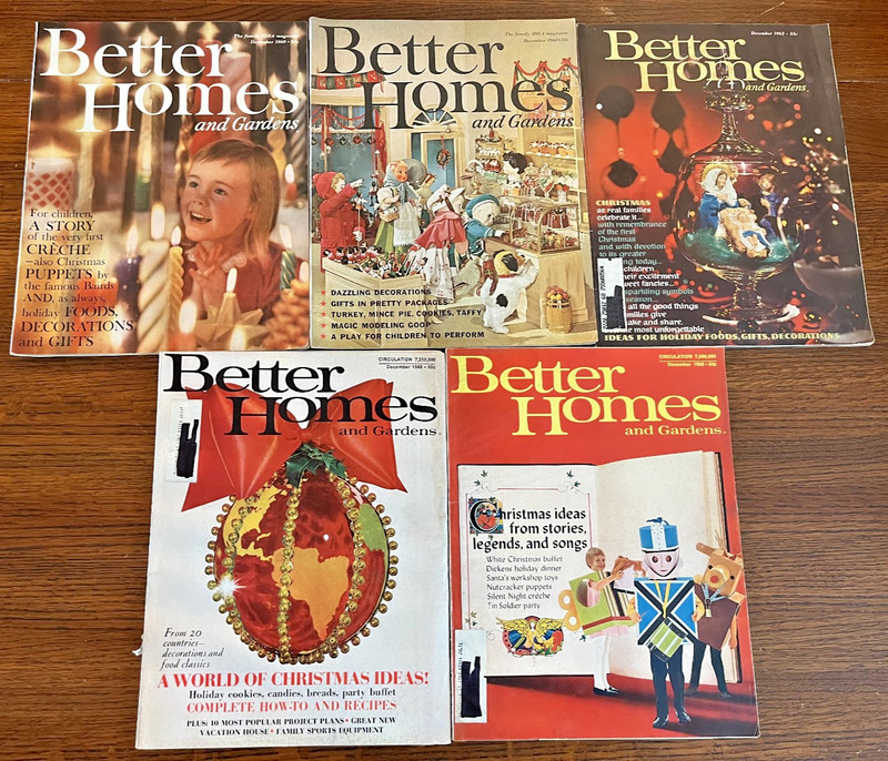 Better Homes and Gardens 1960s Lot 5 Christmas Louis Huebner Jan Balet Anglund