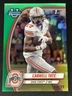 2024 Bowman University Chrome - Carnell Tate #39 Green Refractor /99 (RC)