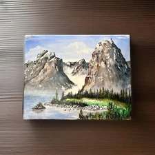 Acrylic Painting on Stretched canvas, home decor, landscape,wall decor, original