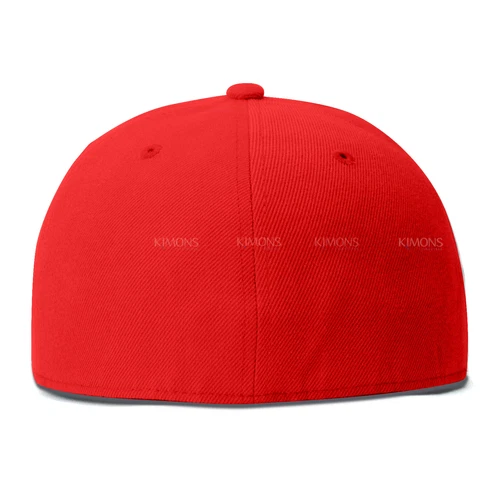 Premium Solid Fitted Baseball Cap Hat Blank Plain Flat Bill 9-Sizes Trucker 2026