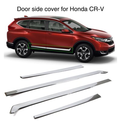 Tür Seite Abdeckung Streifen für Honda CRV 2017 2018 2019 2020 2021 Chrom Trimm