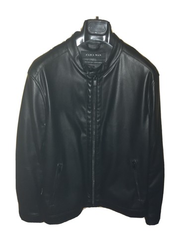 Giubbino Ecopelle Uomo Usato Poche Volte Tg XL ZARA | eBay
