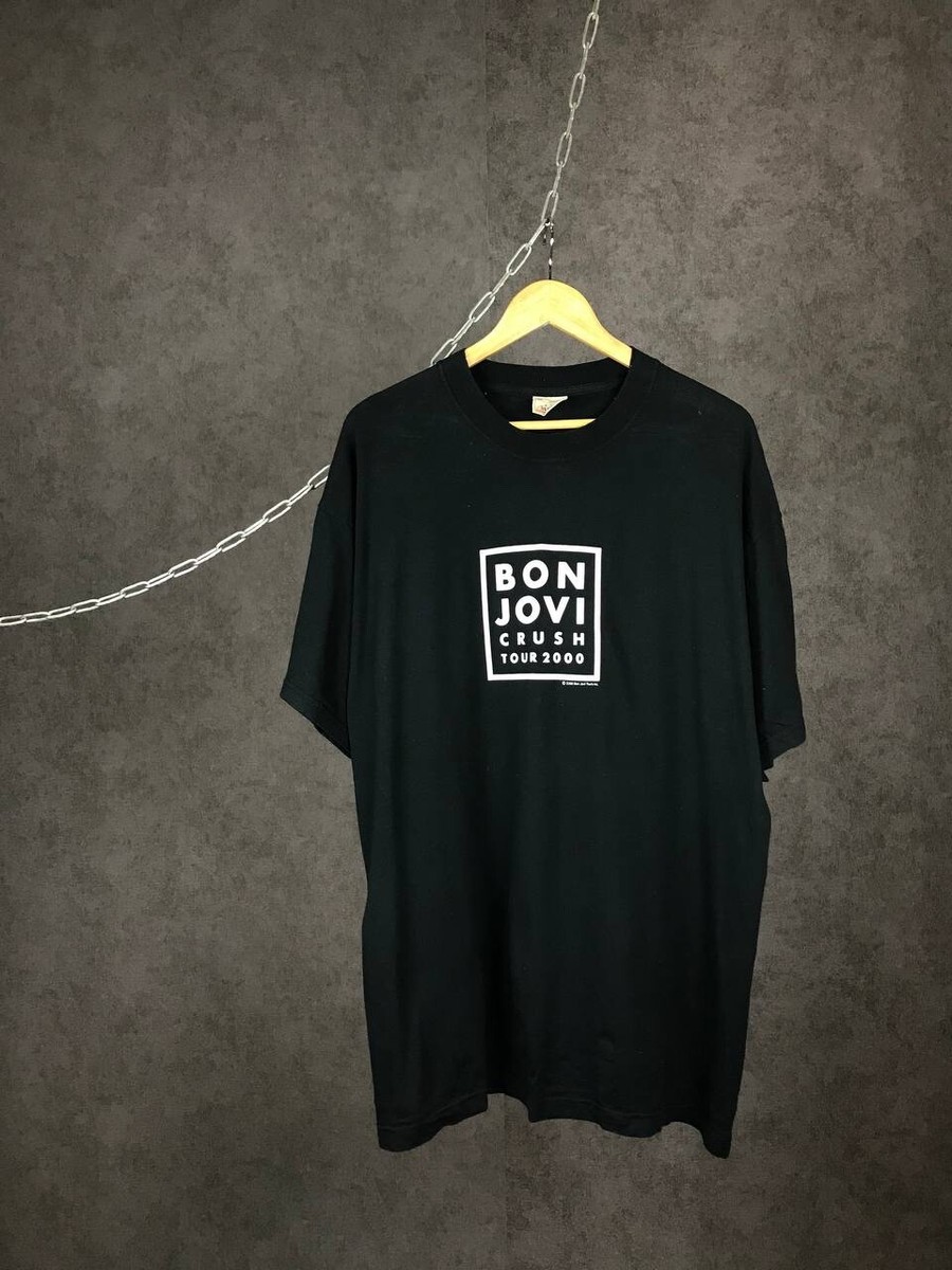 Bon Jovi 2000 rock band crush tour tee | eBay
