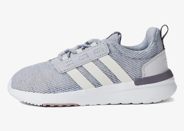 Новый adidas Racer TR21 ребенка ясельного возраста девочки спортивные туфли, размер: 7 T, серый - Изображение 3 из 4