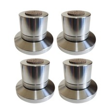 69mm Speaker Feet Pads 304 Stainless Steel 500KG Capacity for Audio Amps 4PCS