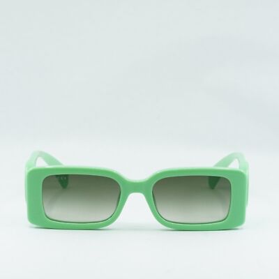 GUCCI GG1325S 004 Green/Green Gradient 54-19-140 Sunglasses New