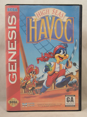 High Seas Havoc Case (SEGA Genesis) Authentic BOX ONLY