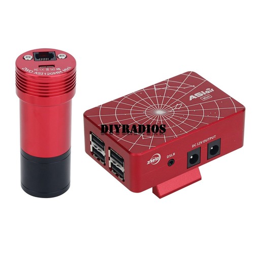 ZWO ASI120MM Mini Guide Camera w/ USB2.0 ST4 Ports + ASIAIR Wireless Controller