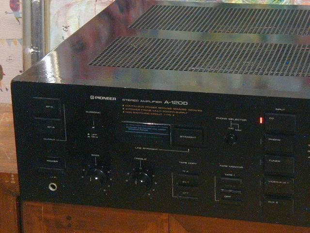 Pioneer A-120D Integrated Amplifier Black Good Sounds