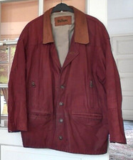 M. Flues, Herren- Leder Jacke,  Gr. 52