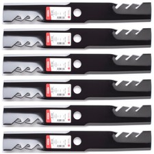 6PK Oregon 96-322 G3 Gator Blade for 52" Exmark 103-6387, 103-6397, 103-6402