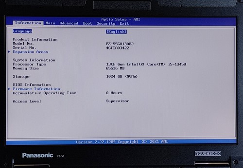 NEW IN BOX Panasonic Toughbook FZ-55 MK3 1345U - 2TB SSD - 64GB RAM - Win 11 Pro - Picture 5 of 7