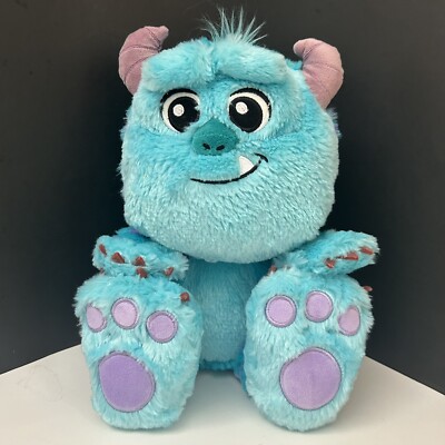 Disney Pixar Baby Sulley Biig Feet Plush Monsters Inc Seated