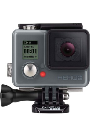 GoPro Hero+ Action Camera (1080p movie, 8mp photo, waterproof to 131 )