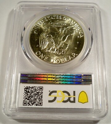 1974-S PCGS MS67 SILVER EISENHOWER DOLLAR MS 67 $1 - GREAT EYE 