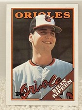 Billy Ripken 1988 Topps #352 ROOKIE CARD Baltimore Orioles. rookie card picture