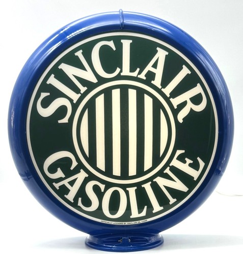 SINCLAIR GAS STRIPES 13.5" Gas Pump Globe - SHIPS FULLY ASSEMBLED! MADE IN USA!! - Picture 5 of 18