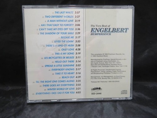 CD The Very Best of Engelbert Humperdinck - Picture 4 of 4