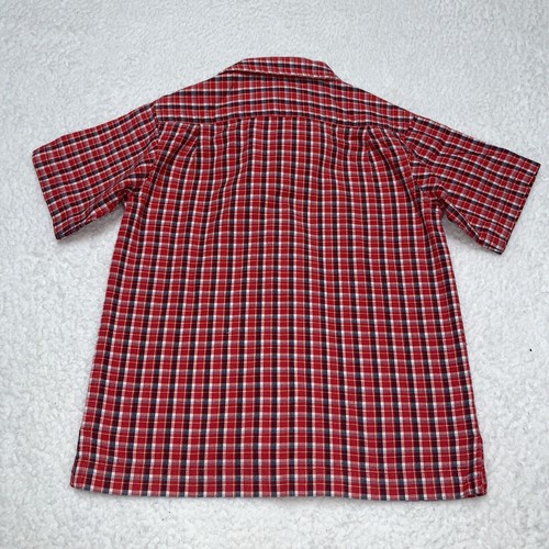 Polo Ralph Lauren Boys Shirt Sz 4P Red Blue Short Sleeves laid Check Button Down - Picture 7 of 11