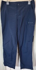 Columbia Omni-Shade Women  s Blue Nylon Outdoor Hiking Cargo Pants