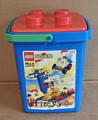 LEGO System 1995 Freestyle Bucket Cover Handle # 4152 10