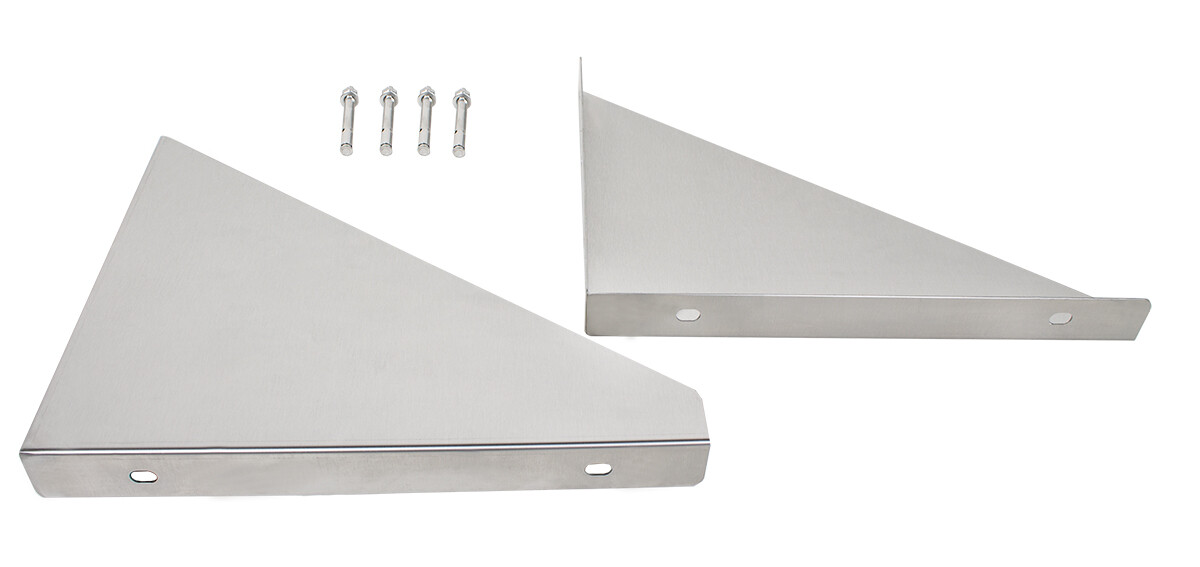 Edelstahl Regal Wandregal Wandboard Küchenregal Gastroregal 48148 In - Foto 4