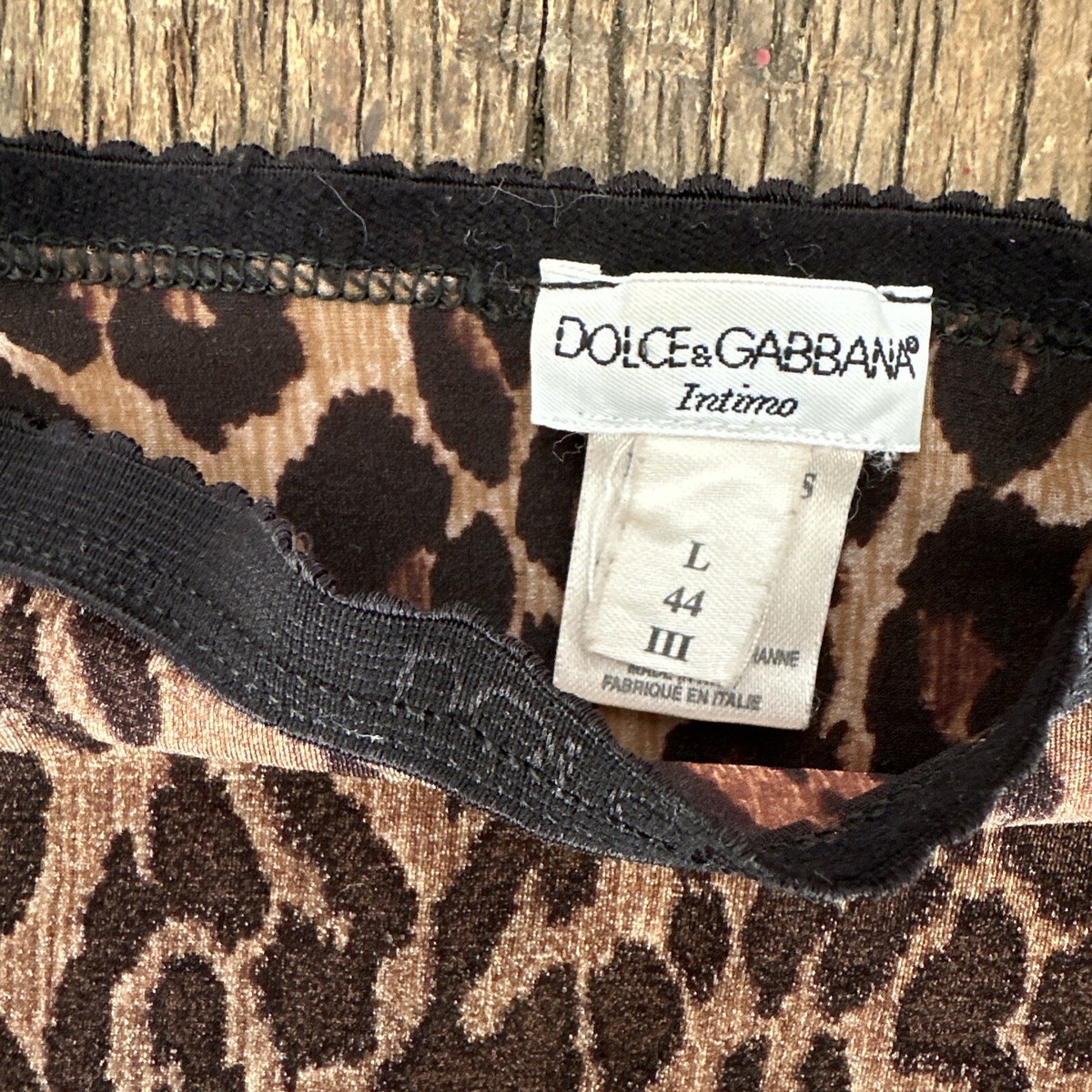 D&G UNDERWEAR ヒョウ柄キャミソール D&G UNDERWEAR ヒョウ柄キャミソール - メルカリ