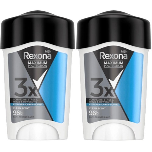 Rexona Maximum Protection Deo Creme 2 Stück - Extra Stark gegen Schweiß & Geruch - 第 1/5 張圖片