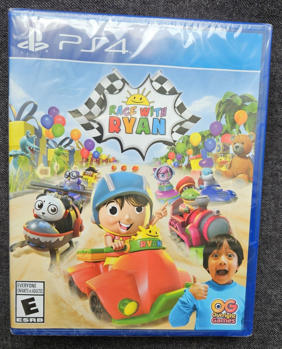 NEW! Race with Ryan Video Game Sony PlayStation SEALED! FAST  SHIPPING (r)