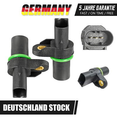 2 StK Nockenwellensensor Einlass Auslass für BMW 1er E87 3er E36 E46 E91 5er E39