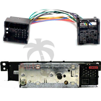Câble Adaptateur de Radio pour BMW E39 X5 E53 E38 E46 Mini Neuf Sur Vieux CD Mp3 - Photo 1/2