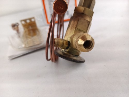 Emerson AFAE 1/2 SW 45 thermal expansion valve 066503 30" tube -50f to 10f - Picture 6 of 6