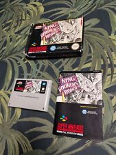 King Arthur's World SNES PAL TESTED CIB Super Nintendo Game Jaleco RARE