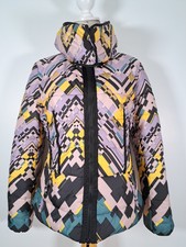 Desigual Shelljacket By Christian Lacroix "auriga" Purple Padded Women's Size 36