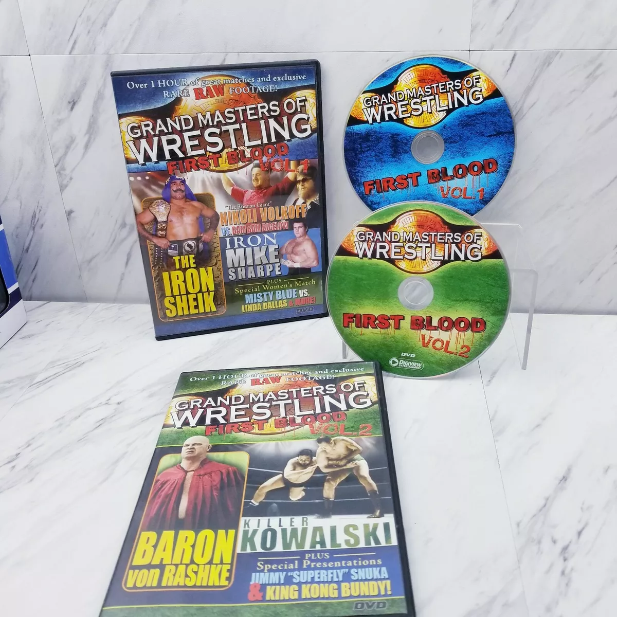 Grandmasters of Wrestling DVD 