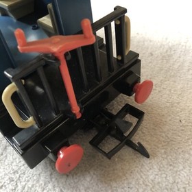 Playmobil 4100 Passenger Car / Blue Railway Wagon with Sticker ✔️ Excellent👍